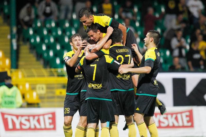 Football. Friendly Match. GKS Katowice - MKS Kluczbork. 31.01.2015