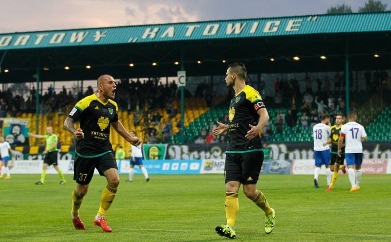 Football. Friendly Match. GKS Katowice - MKS Kluczbork. 31.01.2015