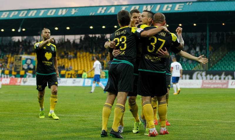 Football. Friendly Match. GKS Katowice - MKS Kluczbork. 31.01.2015