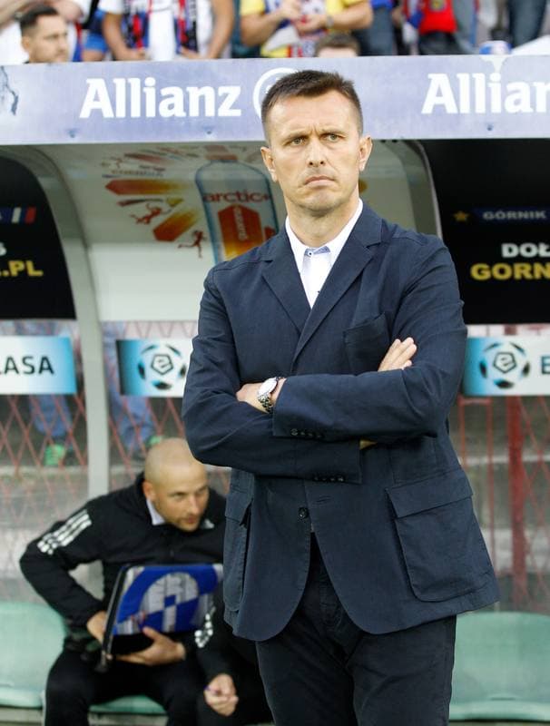 Football. PKO BP Ekstraklasa. Gornik Zabrze - Slask Wroclaw. 18.09.2015