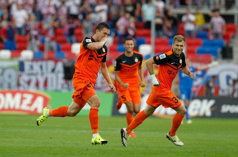 Football. PKO BP Ekstraklasa. Gornik Zabrze - Zaglebie Lubin. 24.08.2015