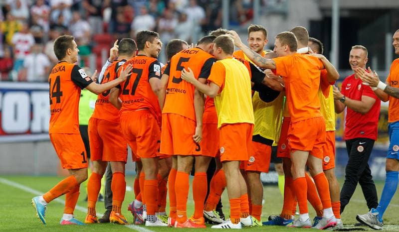 Football. PKO BP Ekstraklasa. Gornik Zabrze - Zaglebie Lubin. 24.08.2015
