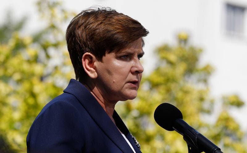 Beata Szydlo. Press Conference. 26.08.2015