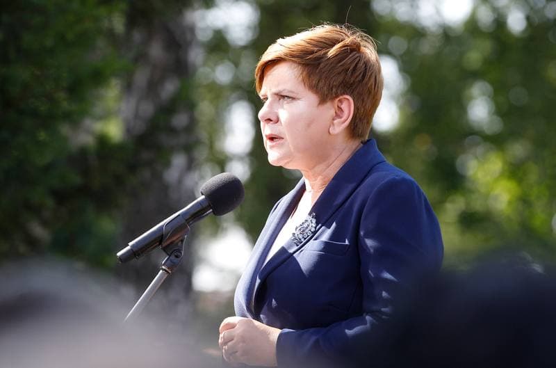 Beata Szydlo. Press Conference. 26.08.2015