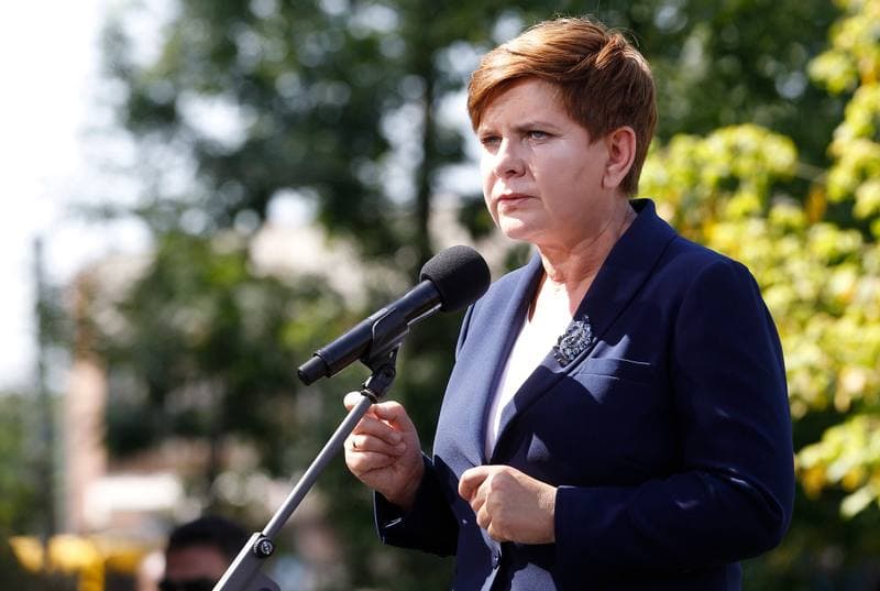 Beata Szydlo. Press Conference. 26.08.2015