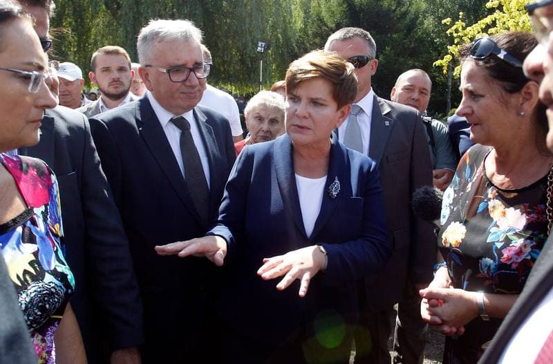Beata Szydlo. Press Conference. 26.08.2015