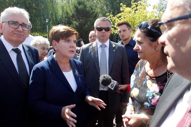 Beata Szydlo. Press Conference. 26.08.2015
