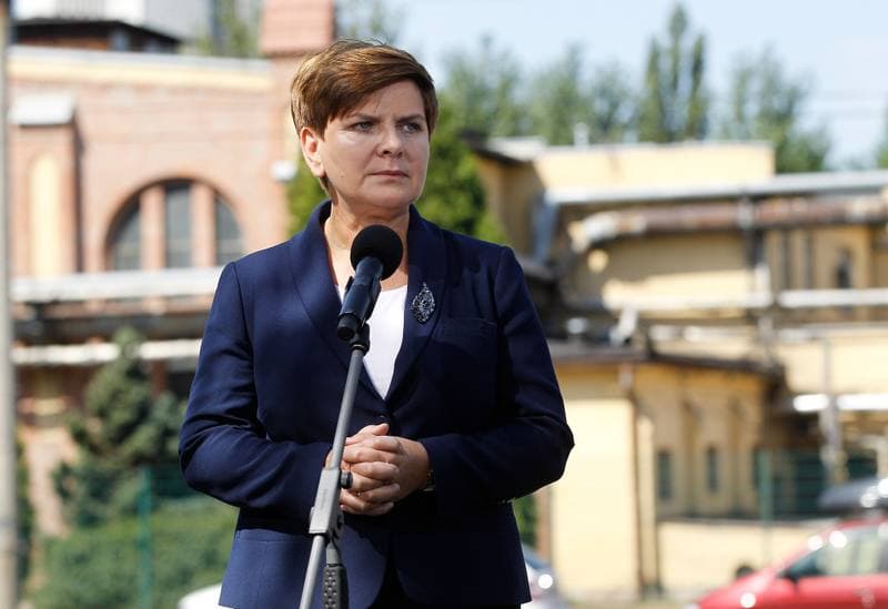 Beata Szydlo. Press Conference. 26.08.2015
