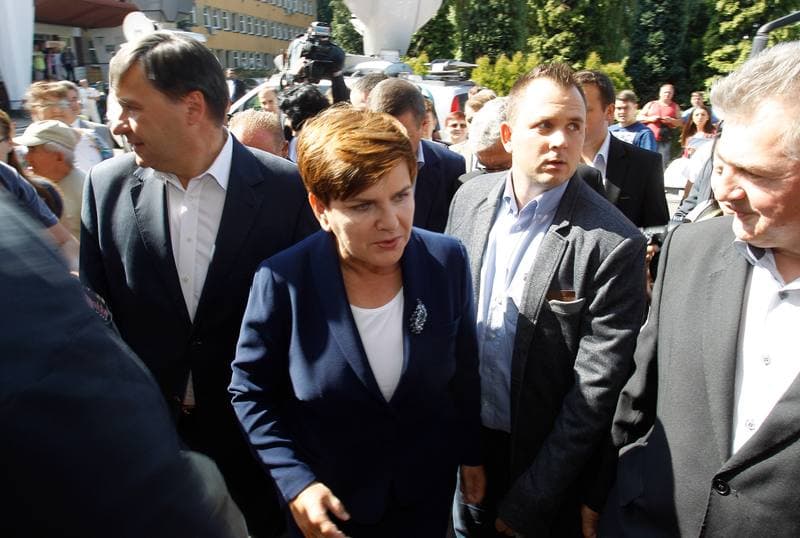 Beata Szydlo. Press Conference. 26.08.2015