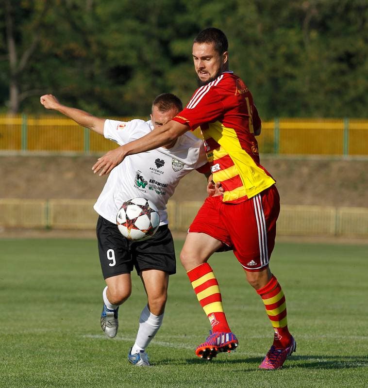 Football. Polish First League. Rozwoj Katowice - Chojniczanka Chojnice. 26.08.2015
