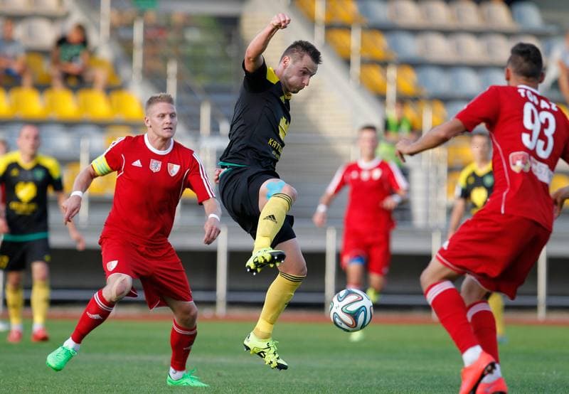 Football. Polish First League. Pogon Siedlce - GKS Katowice. 27.08.2015