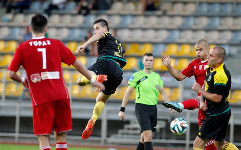 Football. Polish First League. Pogon Siedlce - GKS Katowice. 27.08.2015
