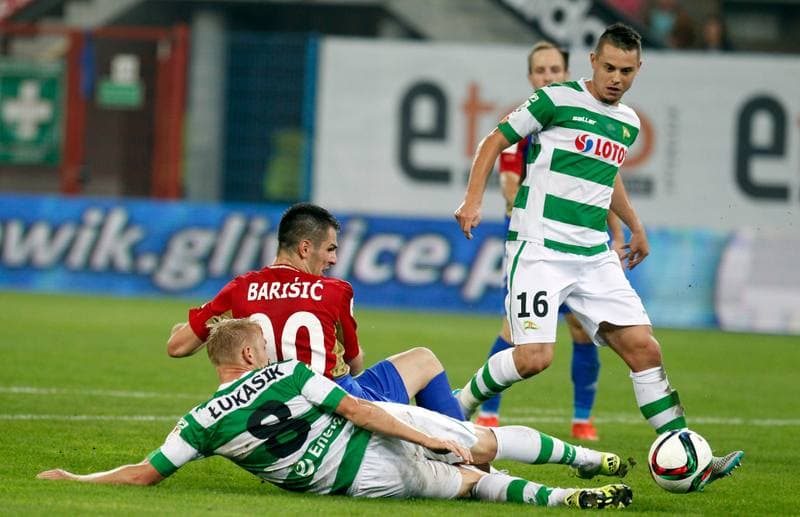 Football. PKO BP Ekstraklasa. Piast Gliwice - Lechia Gdansk. 19.09.2015