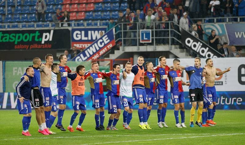 Football. PKO BP Ekstraklasa. Piast Gliwice - Lechia Gdansk. 19.09.2015