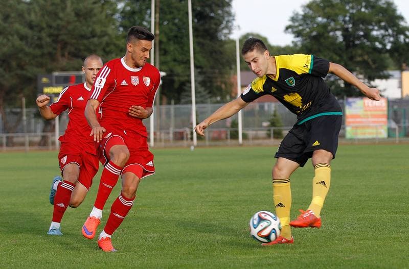 Football. Polish First League. Pogon Siedlce - GKS Katowice. 27.08.2015