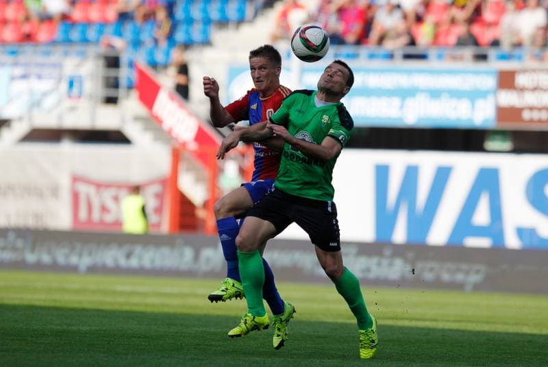 Football. PKO BP Ekstraklasa. Piast Gliwice - Gornik Leczna. 29.08.2015