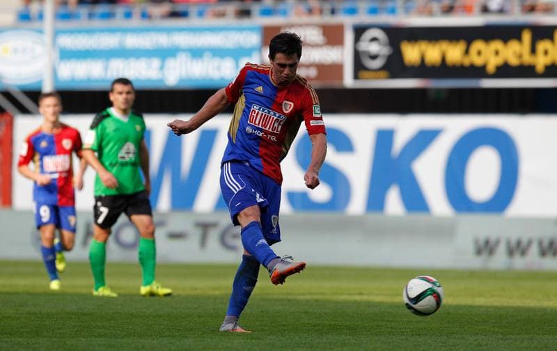 Football. PKO BP Ekstraklasa. Piast Gliwice - Gornik Leczna. 29.08.2015