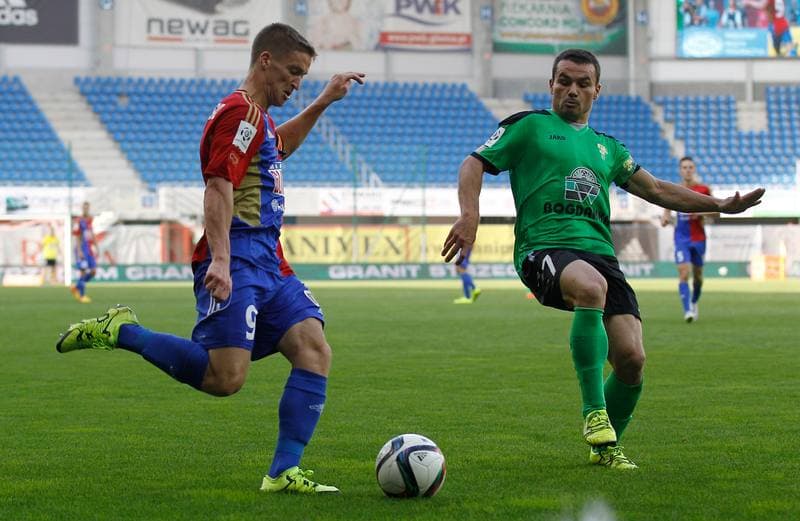 Football. PKO BP Ekstraklasa. Piast Gliwice - Gornik Leczna. 29.08.2015