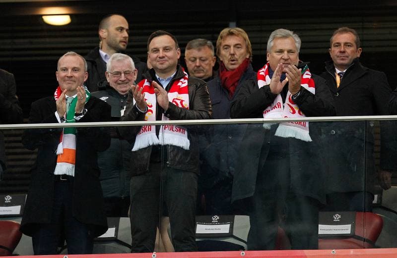 Football. UEFA Euro Qualifiers. Poland - Ireland. 11.10.2015