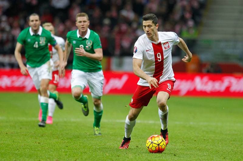 Football. UEFA Euro Qualifiers. Poland - Ireland. 11.10.2015