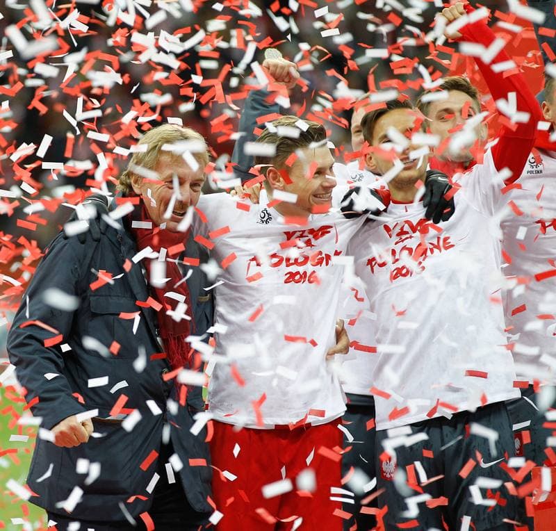Football. UEFA Euro Qualifiers. Poland - Ireland. 11.10.2015