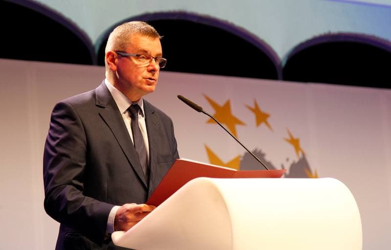 Janusz Piechocinski. Press Conference. 12.10.2015