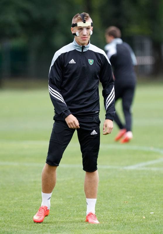 Football. GKS Katowice. Training. 28.05.2015