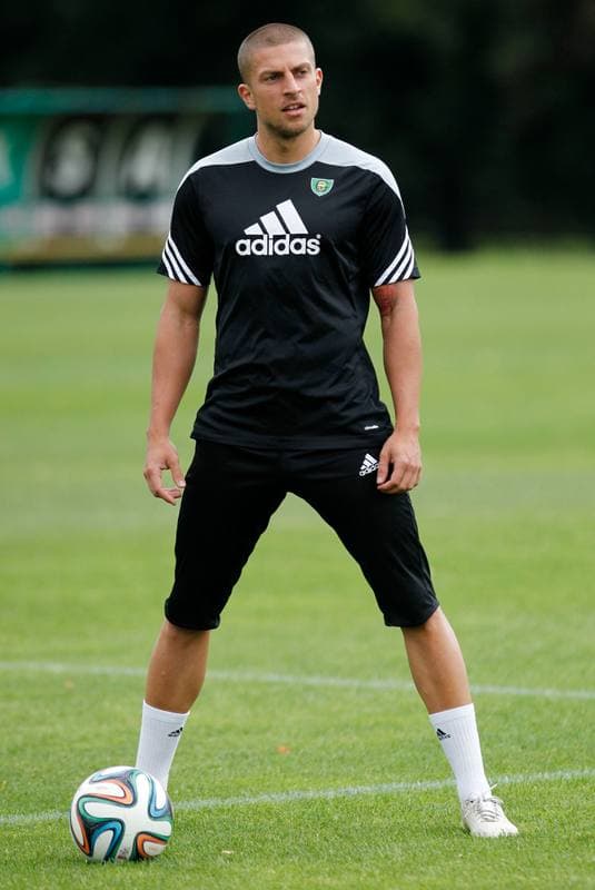 Football. GKS Katowice. Training. 28.05.2015
