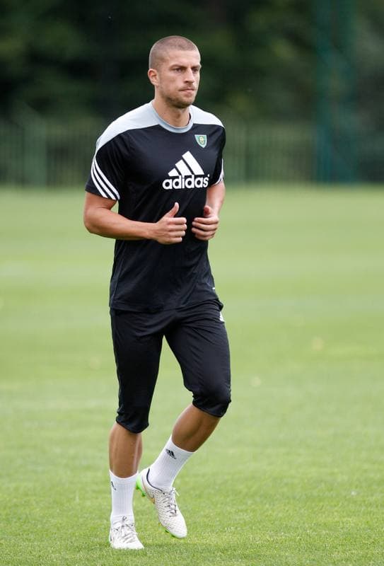 Football. GKS Katowice. Training. 28.05.2015