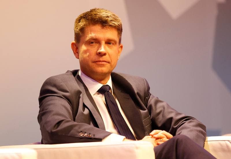 Janusz Piechocinski. Press Conference. 12.10.2015