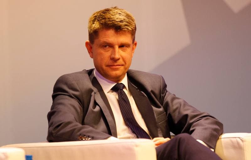 Janusz Piechocinski. Press Conference. 12.10.2015