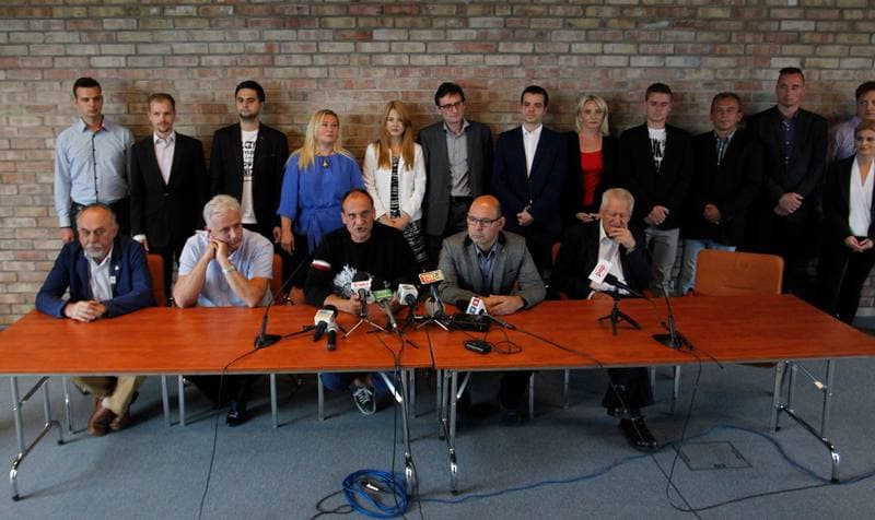 Pawel Kukiz. Press Conference. 02.09.2015
