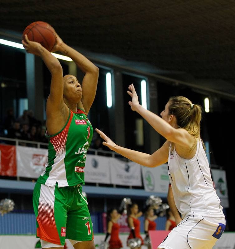 Basketball. Tauron Basket Liga Kobiet. Jas FBG Zaglebie Sosnowiec - MUKS Poznan. 17.10.2015