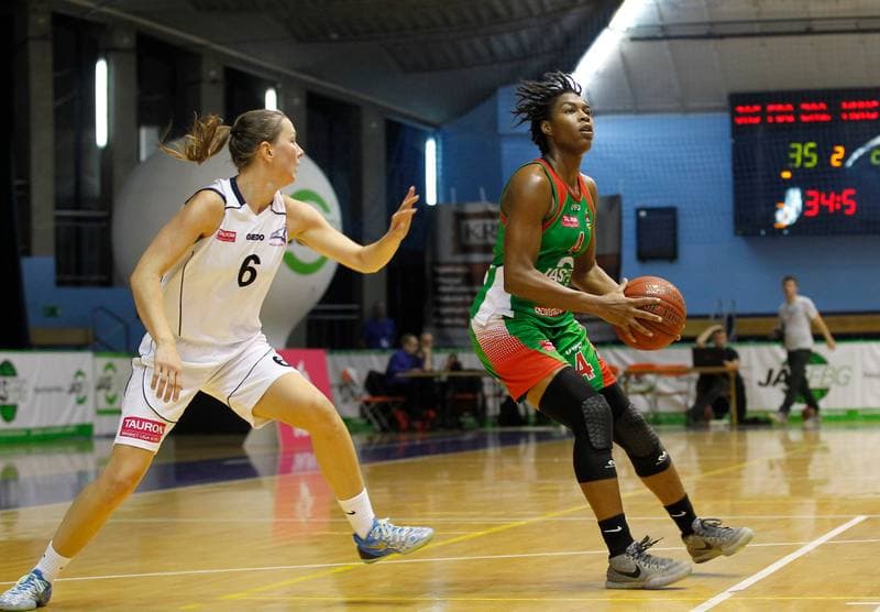 Basketball. Tauron Basket Liga Kobiet. Jas FBG Zaglebie Sosnowiec - MUKS Poznan. 17.10.2015