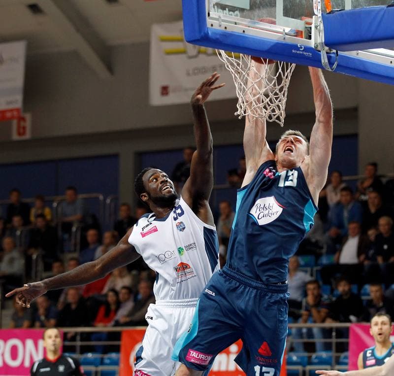 Basketball. Tauron Basket Liga. MKS Dabrowa Gornicza - Polski Cukier Torun. 18.10.2015