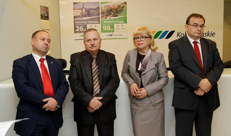Railway. Silesian Railways. Press Conference. 19.10.2015