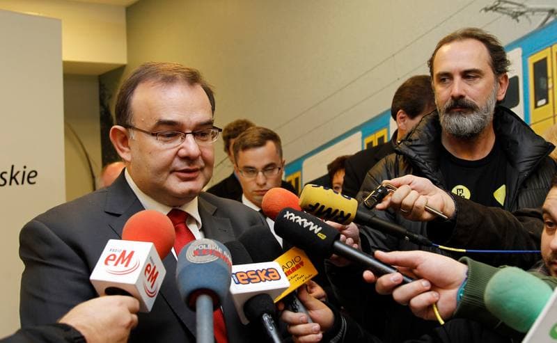 Railway. Silesian Railways. Press Conference. 19.10.2015
