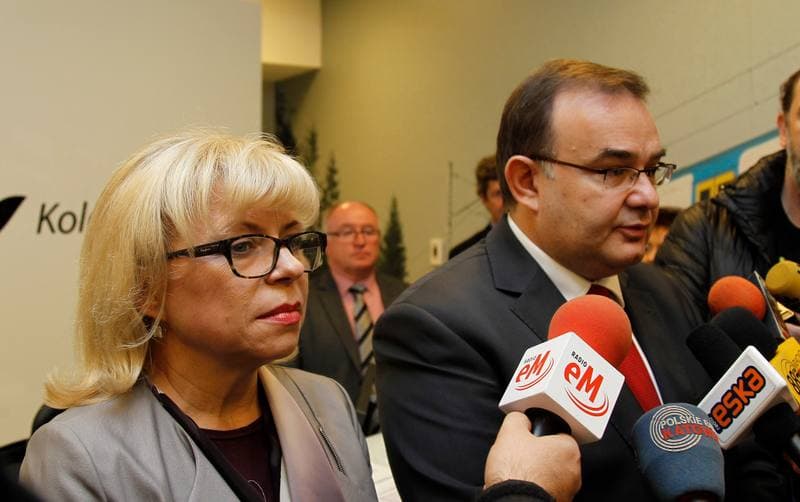 Railway. Silesian Railways. Press Conference. 19.10.2015