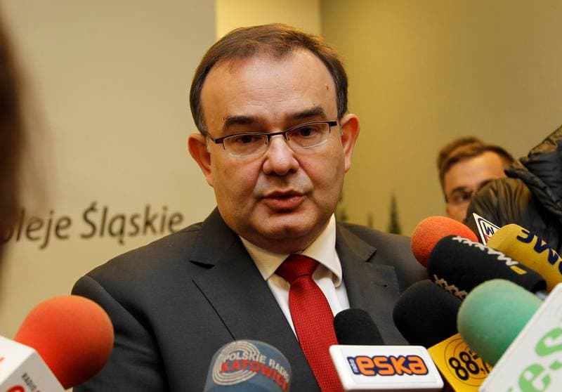 Railway. Silesian Railways. Press Conference. 19.10.2015