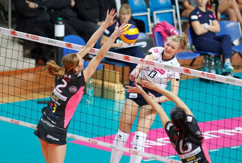 Volleyball. Orlen Liga. Tauron MKS Dabrowa Gornicza - BKS Aluprof Bielsko Biala. 19.10.2015