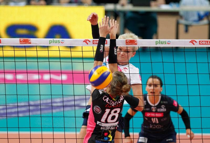 Volleyball. Orlen Liga. Tauron MKS Dabrowa Gornicza - BKS Aluprof Bielsko Biala. 19.10.2015