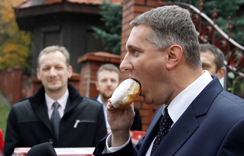 Przemyslaw Wipler. Press Conference. 21.10.2015