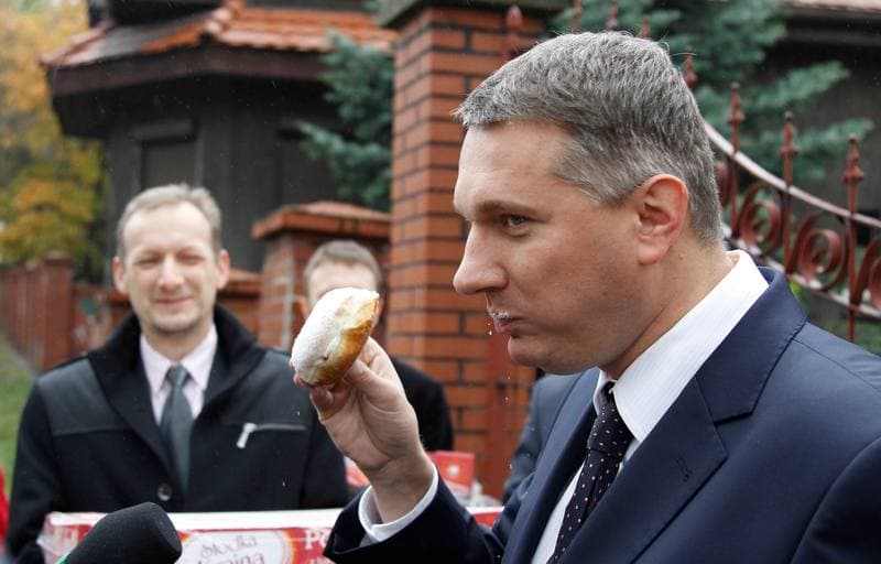 Przemyslaw Wipler. Press Conference. 21.10.2015