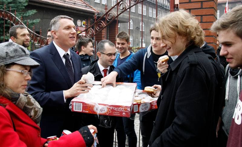 Przemyslaw Wipler. Press Conference. 21.10.2015