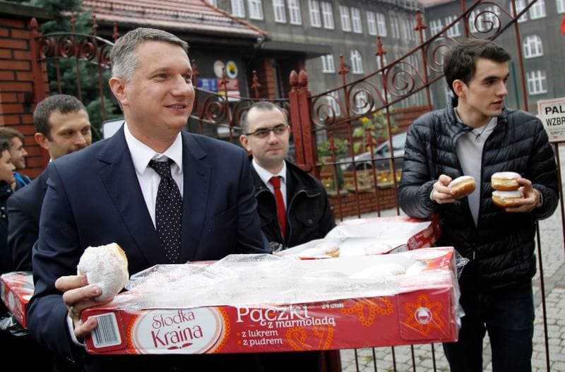 Przemyslaw Wipler. Press Conference. 21.10.2015