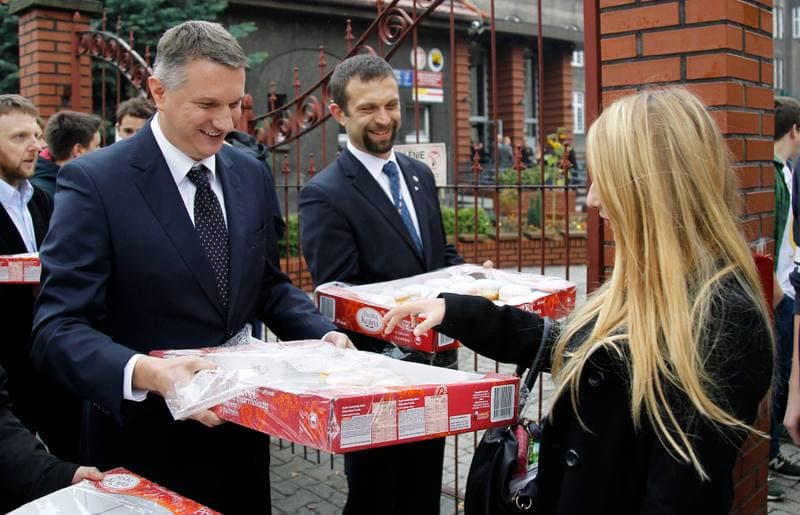 Przemyslaw Wipler. Press Conference. 21.10.2015