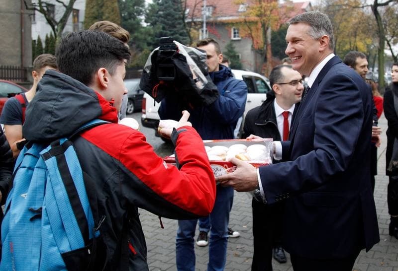 Przemyslaw Wipler. Press Conference. 21.10.2015