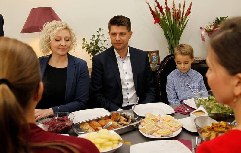 Ryszard Petru. Press Conference. 23.10.2015
