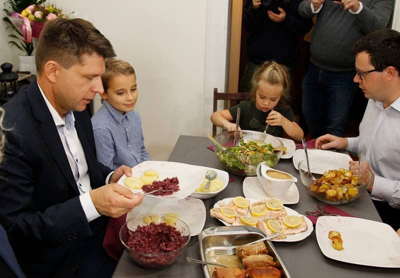 Ryszard Petru. Press Conference. 23.10.2015
