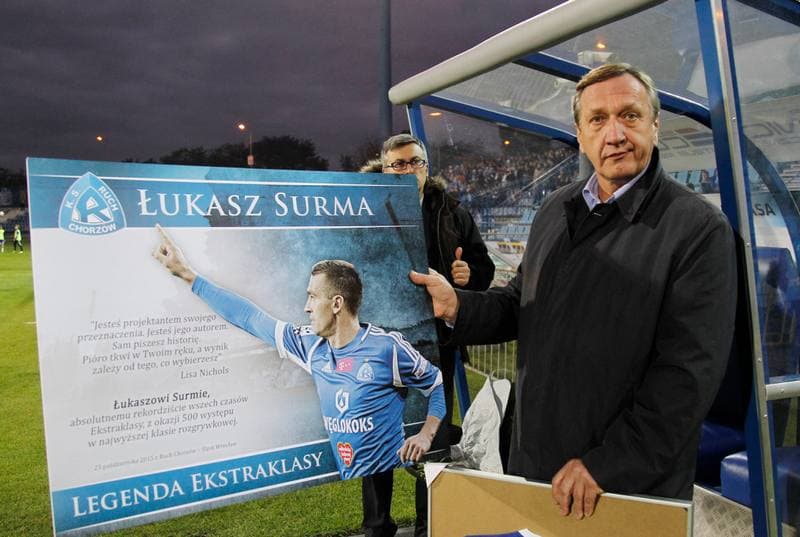 Football. PKO BP Ekstraklasa. Ruch Chorzow - Slask Wroclaw. 23.10.2015